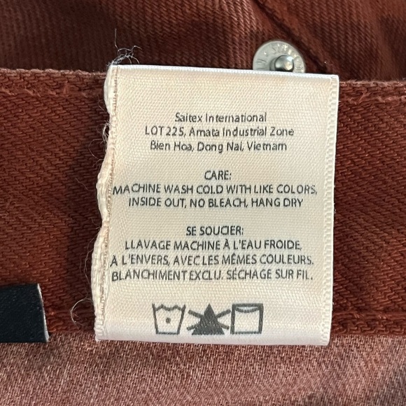 Anthropologie Edwin Spice Anderson Ankle 90’s Relaxed Fit Jeans 28 - Picture 11 of 14